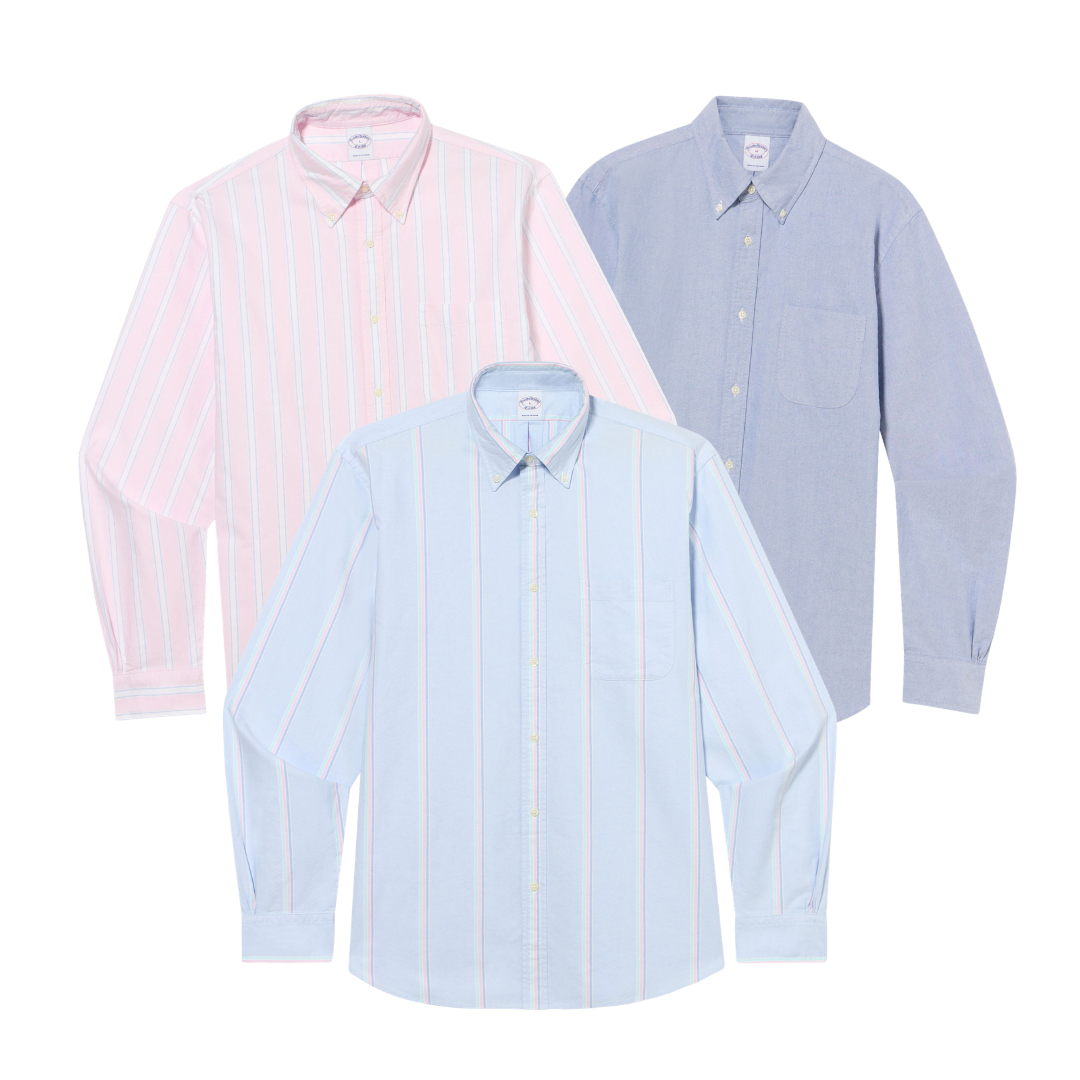 AUTUMN DROP 25x Pièces Chemise Brooks Brother (72H DISPATCH)