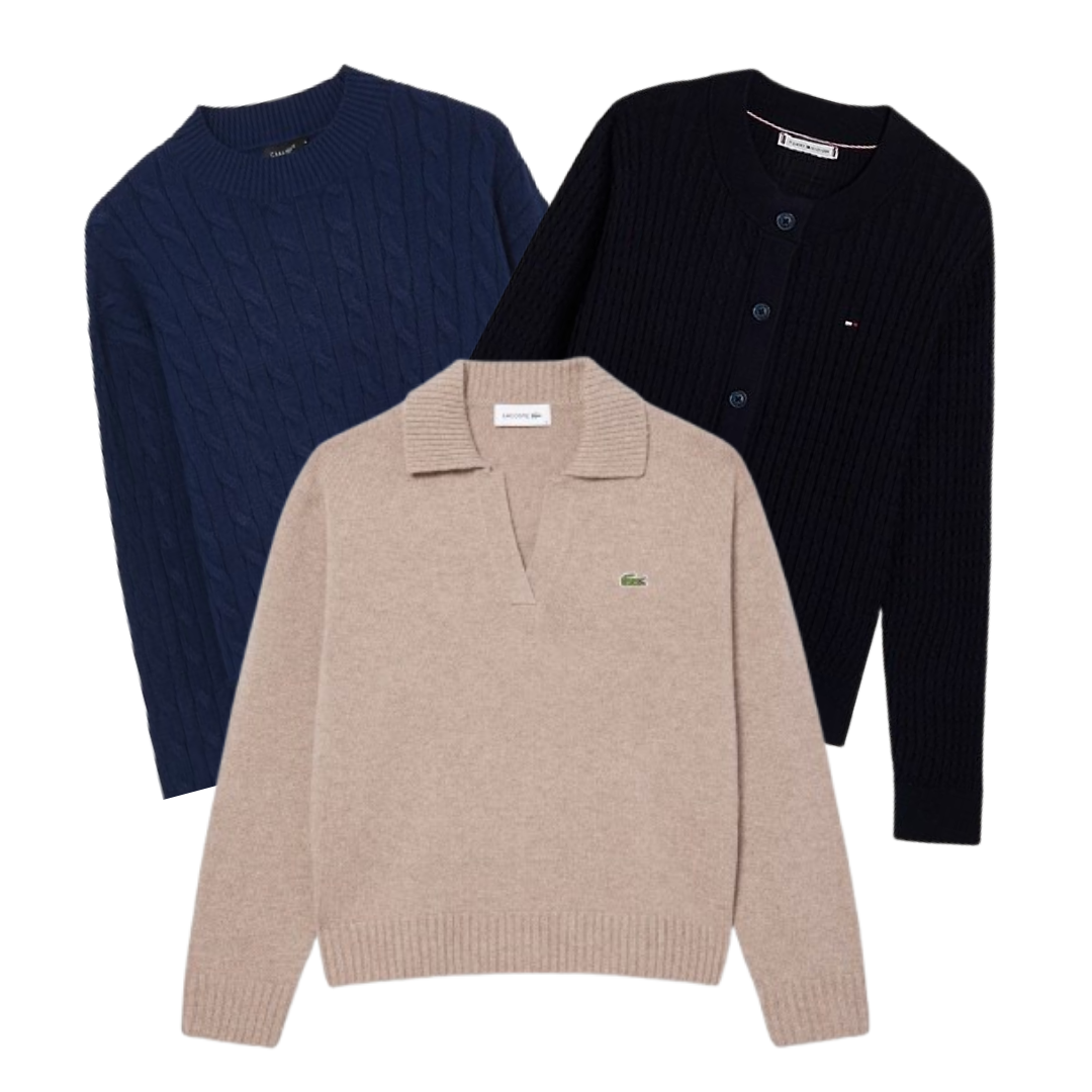 Mix 10kg Pull Branded Femme (10kg acheté = 10kg OFFERT)