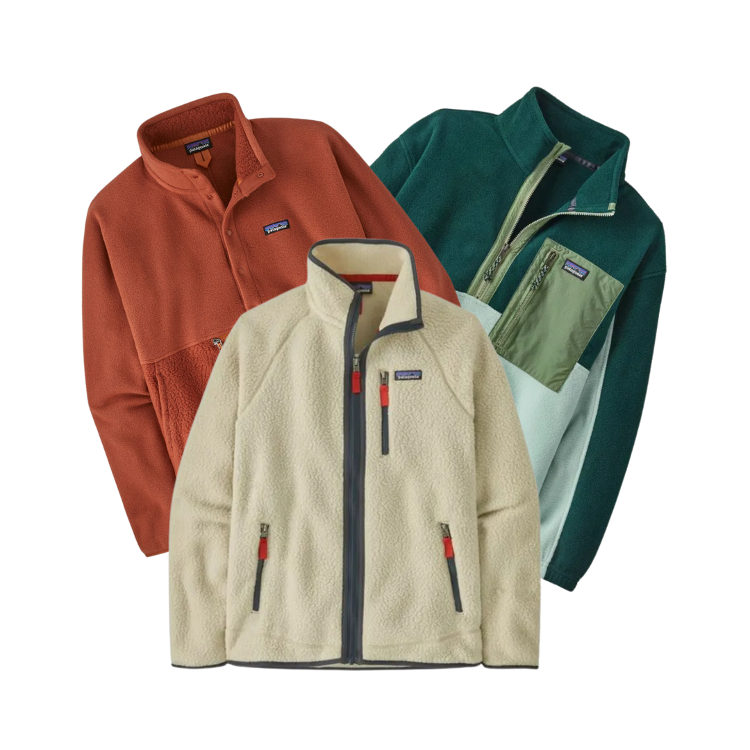 AUTUMN DROP: 10 Patagonia Fleece Pieces (48-Hour Shipping)
