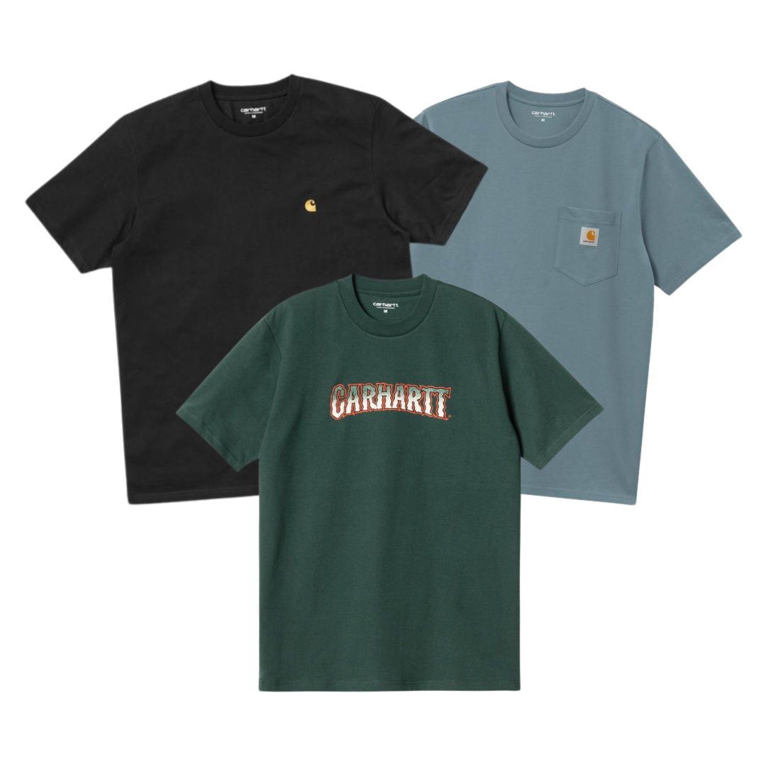 SUMMER DROP 25x Pièces Tee-Shirt Carhartt (48H DISPATCH)