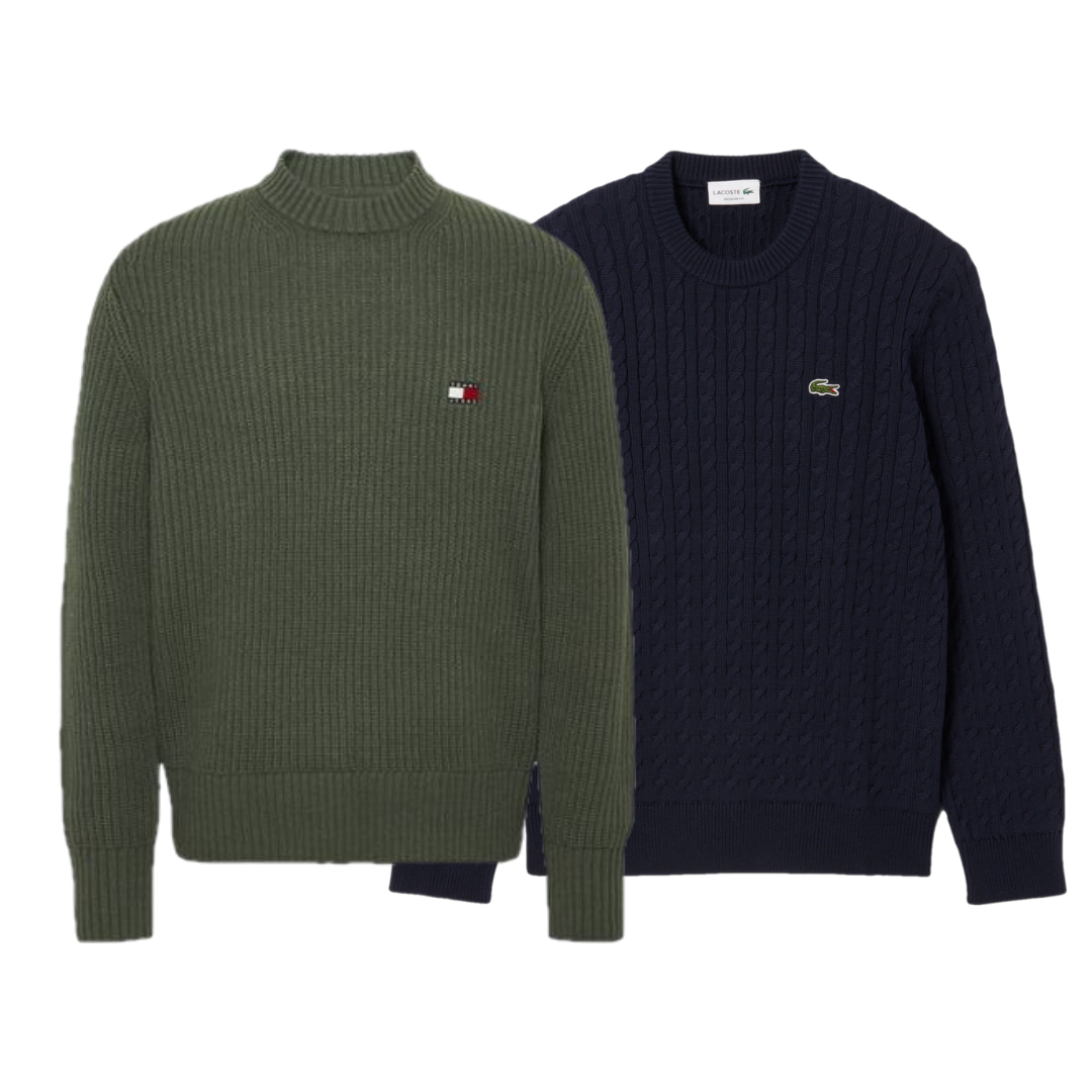 Mix 10kg Lacoste/Tommy Hilfiger Men's Sweater