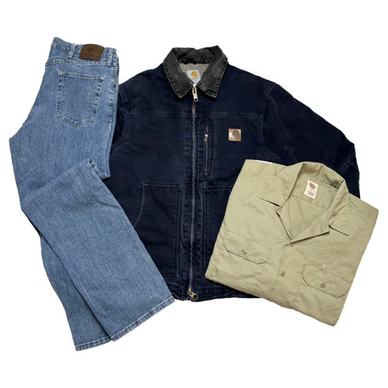 Lote de roupas vintage workwear mix 10 kg – United Vintage