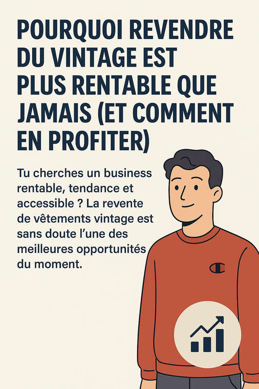 Pourquoi revendre du vintage est plus rentable que jamais (et comment en profiter)