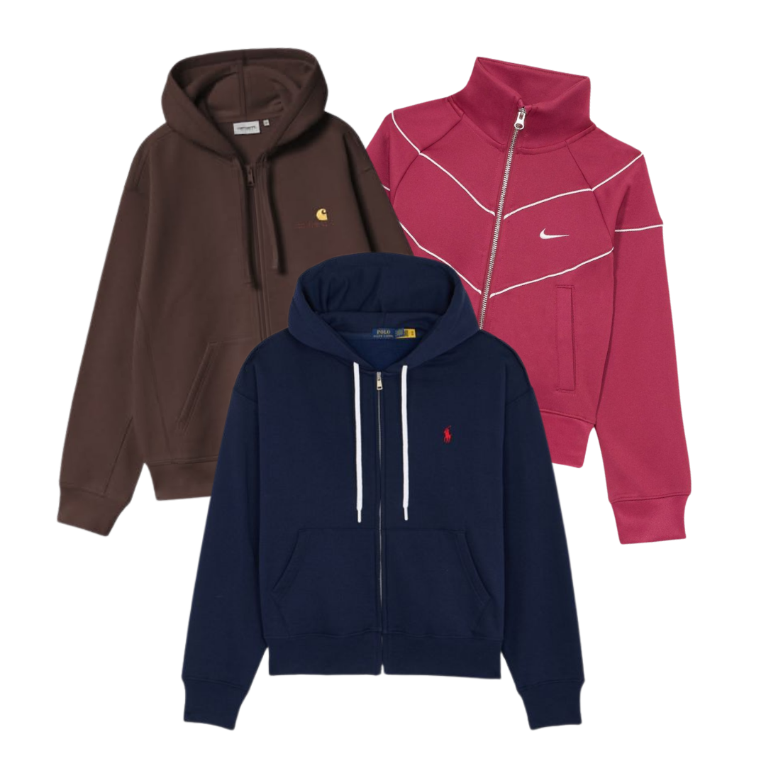 Mix 10kg Hoodie/Sweatshirt Zipper Branded