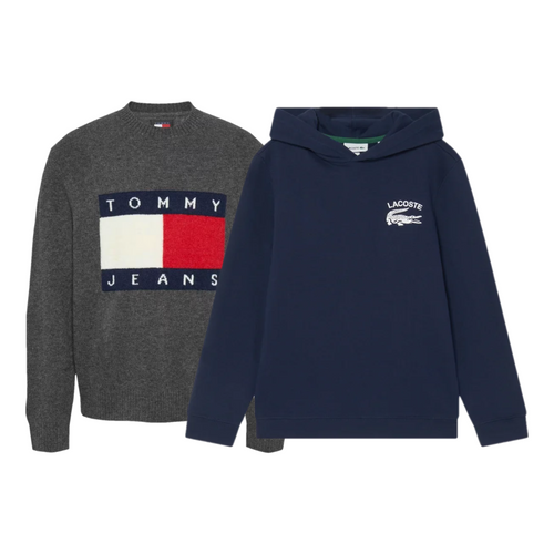 Lot mix 10kg Lacoste & Tommy Hilfiger premium – précommande United Vintage