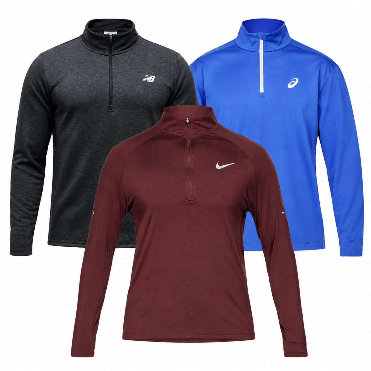 AUTUMN DROP 25 kpl 1/4-vetoketjullisia urheiluvaatteita (72 tunnin toimitusaika)