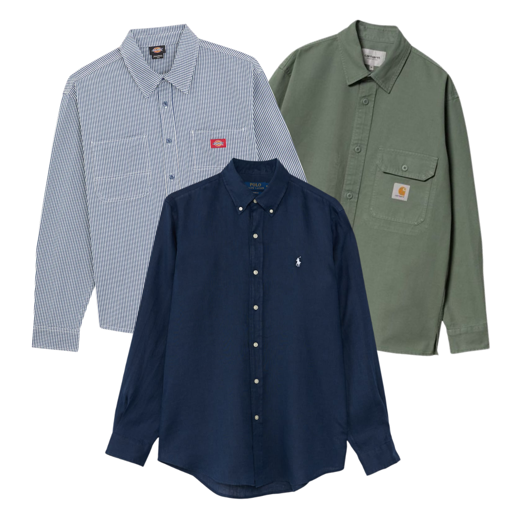 AUTUMN DROP 50x Pièces Chemise Branded (48H DISPATCH)