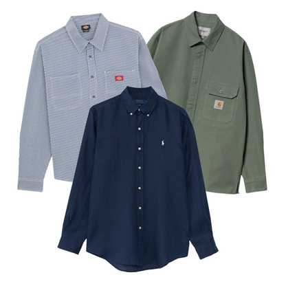 AUTUMN DROP 50x Pièces Chemise Branded (48H DISPATCH)