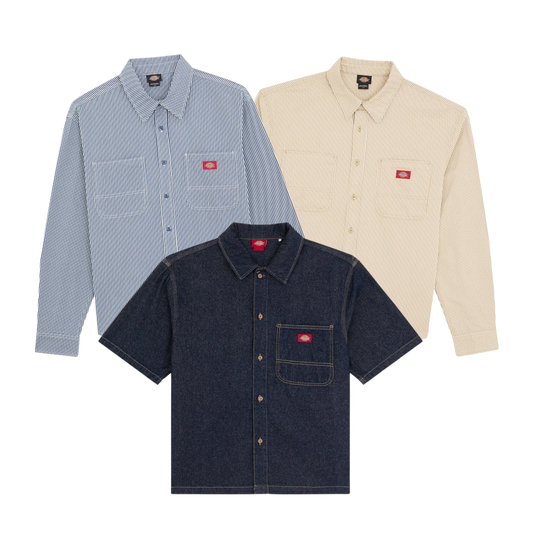 SUMMER DROP 25x Pièces Chemise Dickies (48H DISPATCH)