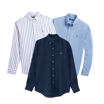 COLECCIÓN DE OTOÑO: 25 camisas de Ralph Lauren, Lac y Tommy Hilfiger (ENVÍO EN 48 HORAS)