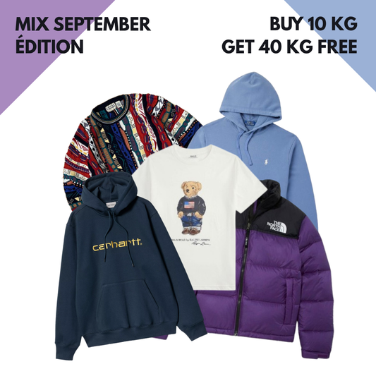 MIX SEPTEMBER EDITION 10kg acheté= 40kg offert (48H DISPATCH)