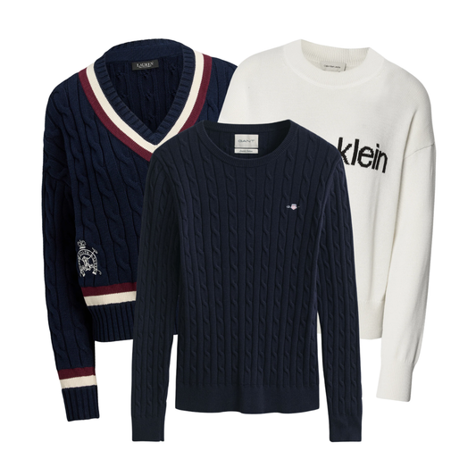 Mix 50 kg di maglioni da donna con marchio