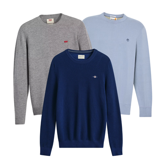 50kg Mix of Branded Men's Sweaters