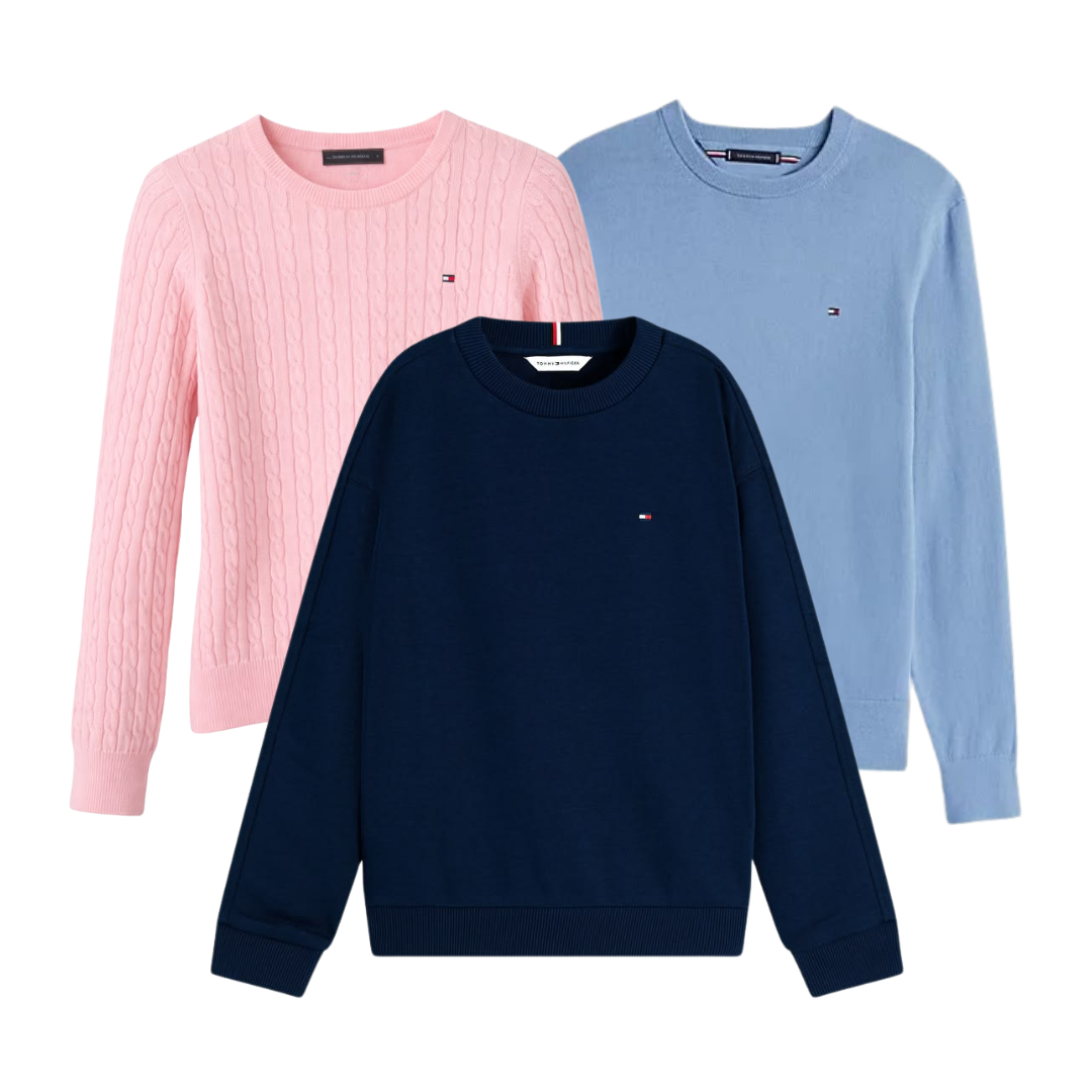 AUTUMN DROP 25x Pièces Pull Tommy Hilfiger H/F  (72H DISPATCH)