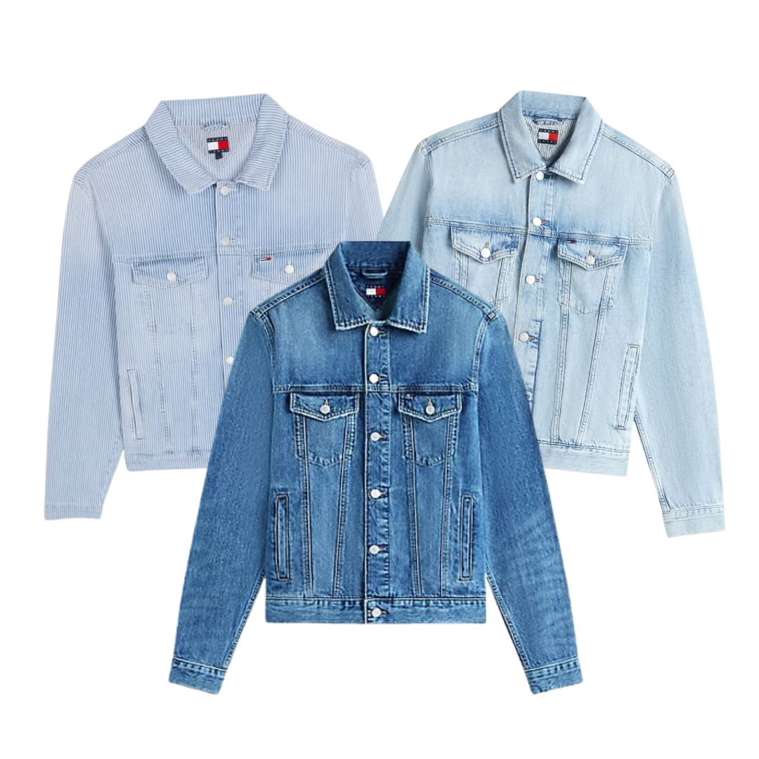 AUTUMN DROP 10x Pièces Veste Jean Tommy Hilfiger (72H DISPATCH)