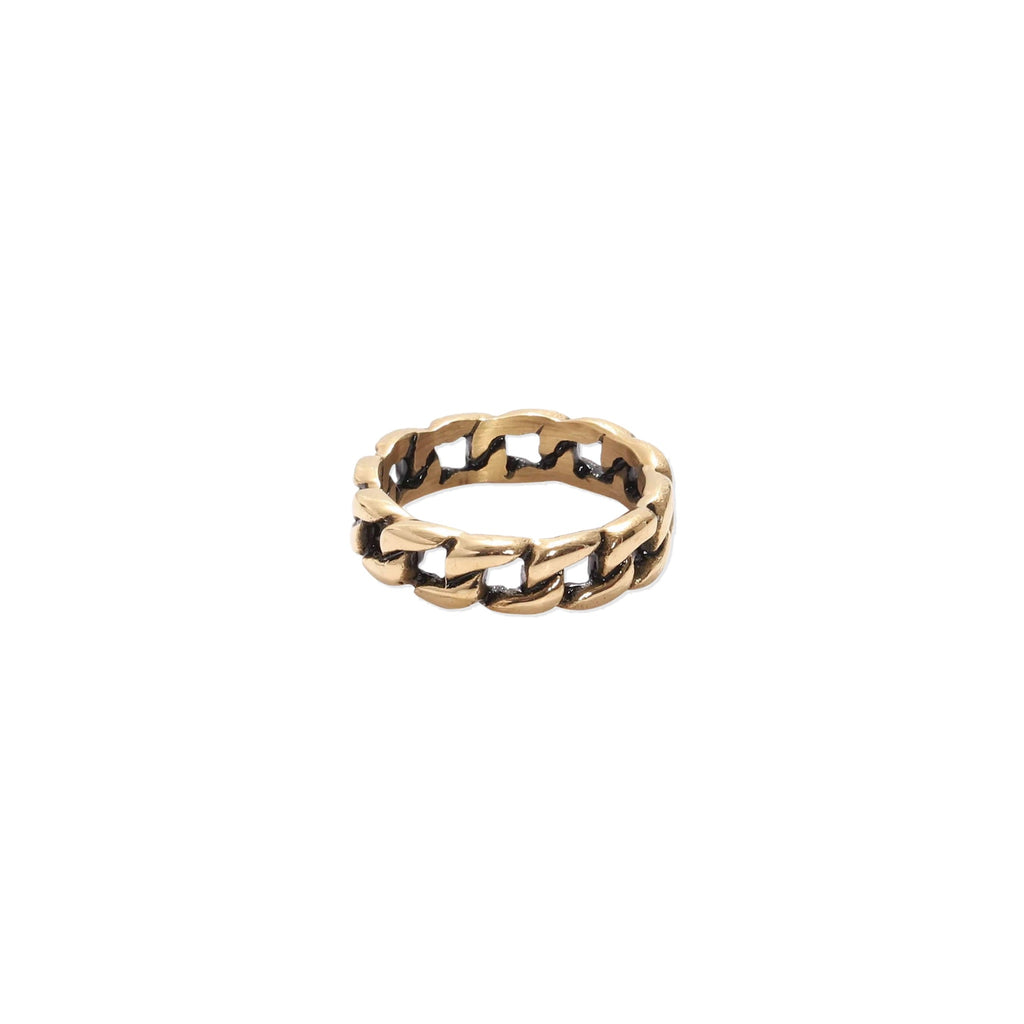 Gold cuban ring