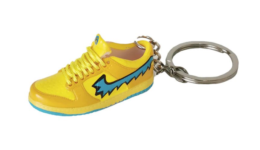 Mini Sneakers - Nike Dunk SB Grateful Dead Yellow