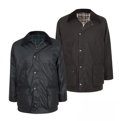 Vorbestellung 20x Münzen Wax Jacket Vintage Unisex
