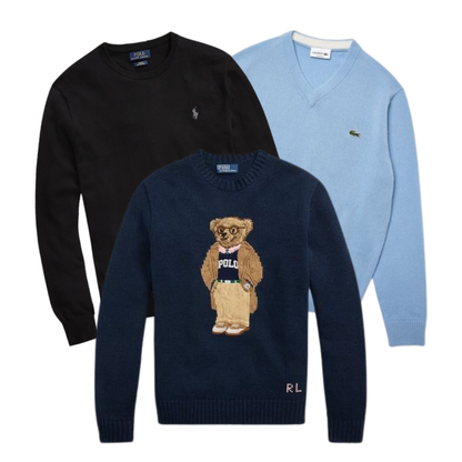 Pre-order Mix 20x Pieces Ralph Lauren/Lacoste Premium Sweater