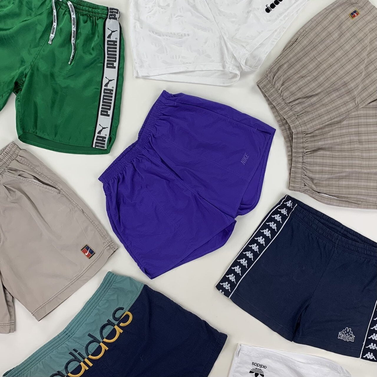 Mix 10 kg Pantalones cortos deportivos de marca - United Vintage United Vintage 