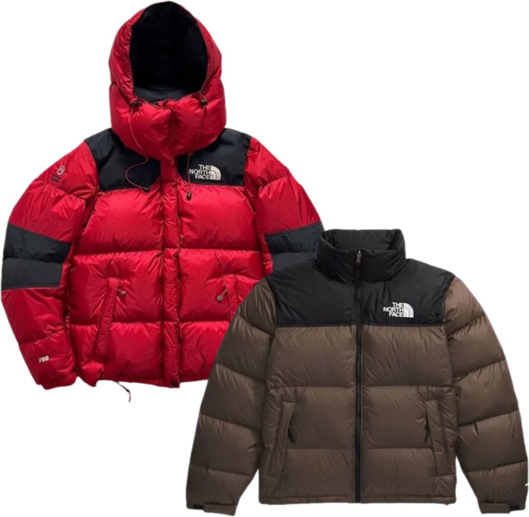 Reserva 5 chaquetas acolchadas vintage The North Face modelo Nuptse