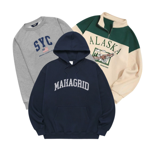 Mix 10 kg Sudaderas / Sudaderas con capucha vintage