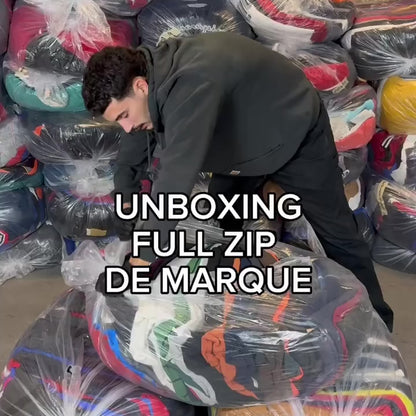 Mix 10 kg Sudadera con capucha y cremallera de marca