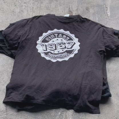 Mix 10 kg Camiseta vintage estampada EE. UU.