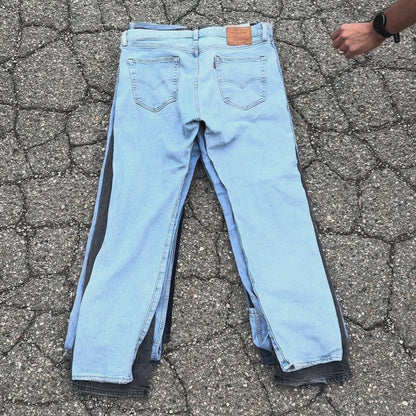 10 kg:n sekoitus Levi's-miesten farkkuja