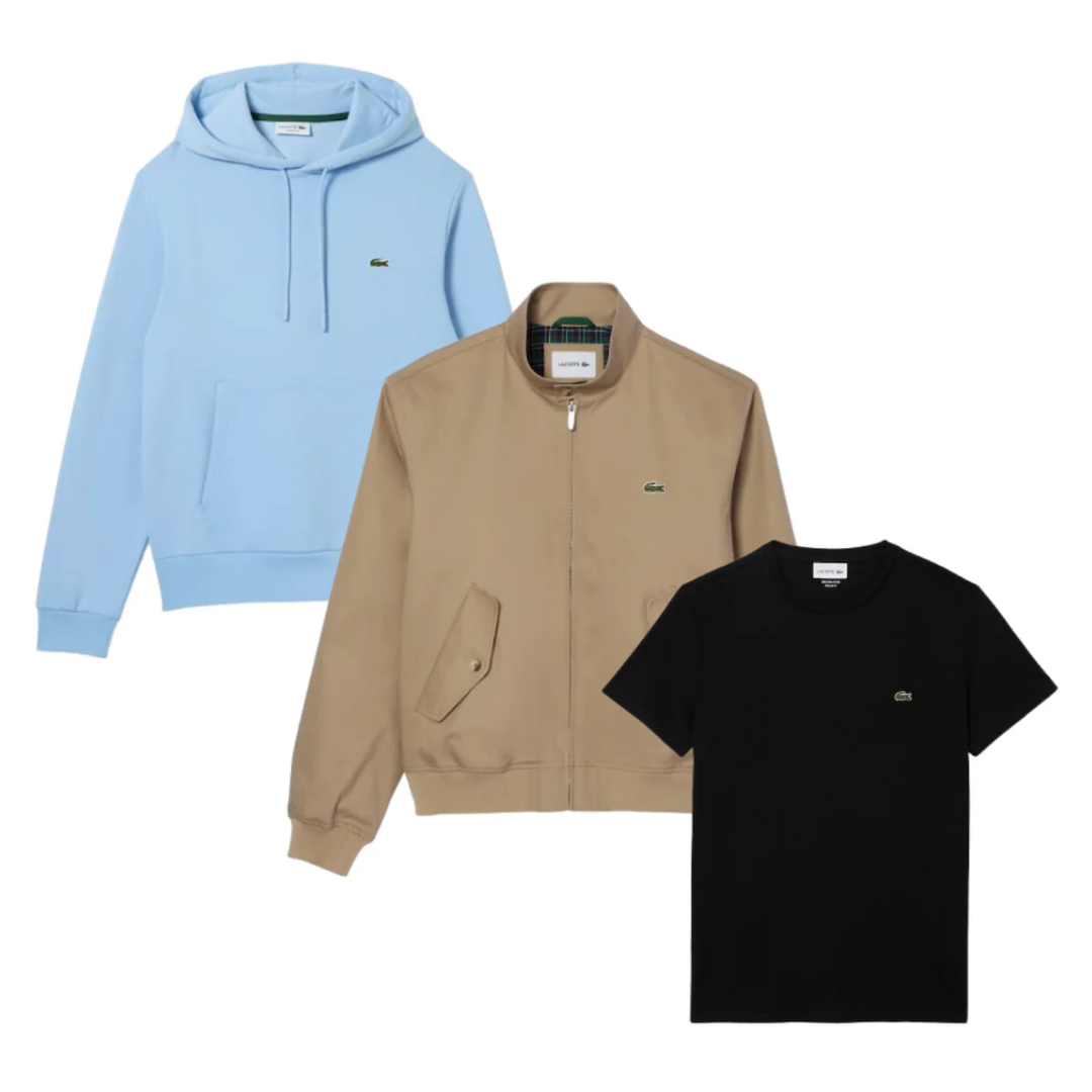 Pre-ordine di 10 kg di abbigliamento misto vintage da Lacoste