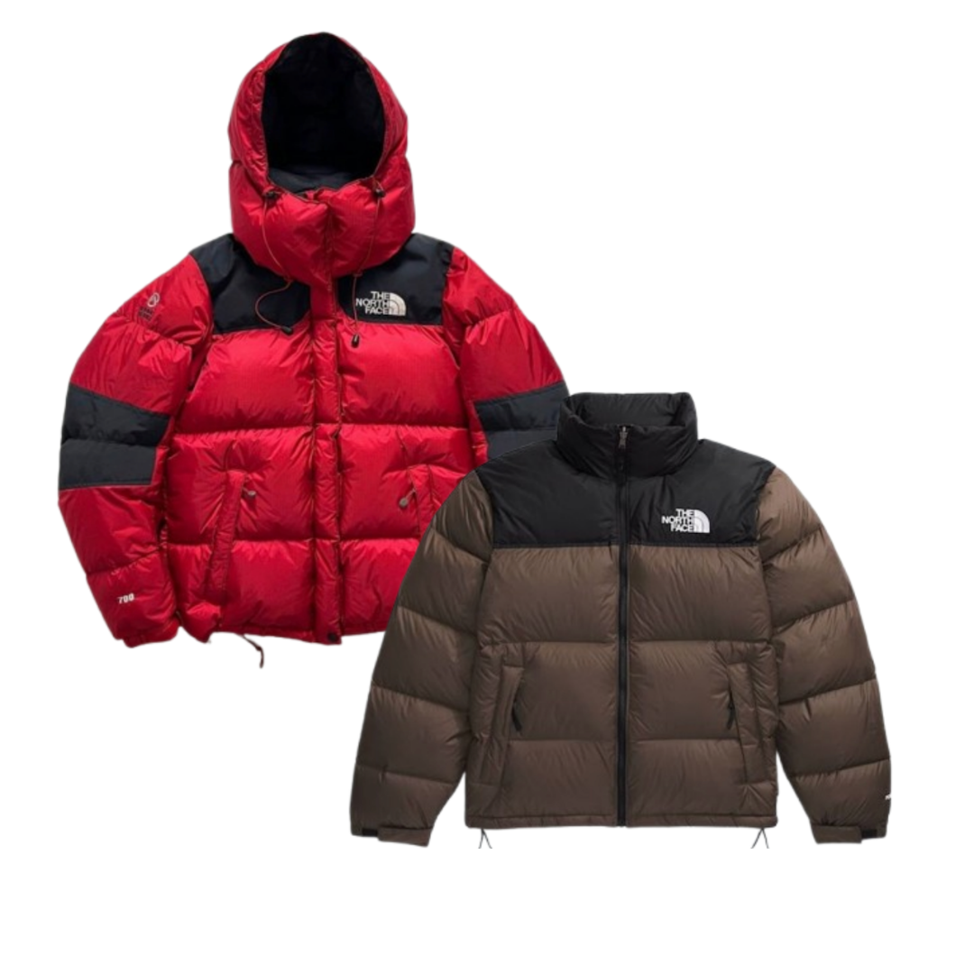 Set di 5 piumini vintage The North Face Nuptse 700/800 - United Vintage