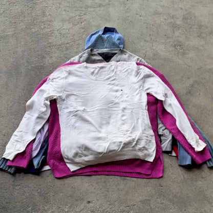 Pre-ordine 10 kg di maglione da donna Ralph Lauren/Tommy Hilfiger + 10 kg in omaggio