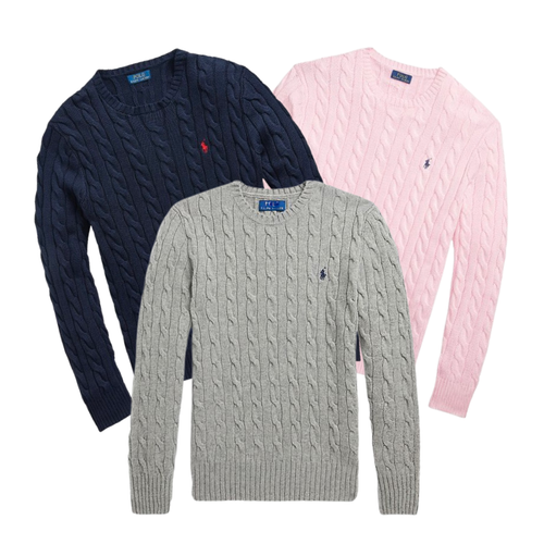 Pre-ordine Mix 10x Ralph Lauren Premium Pezzi di maglione ritorto