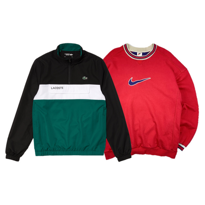 Dubbele nike lacoste vintage ballot – United Vintage