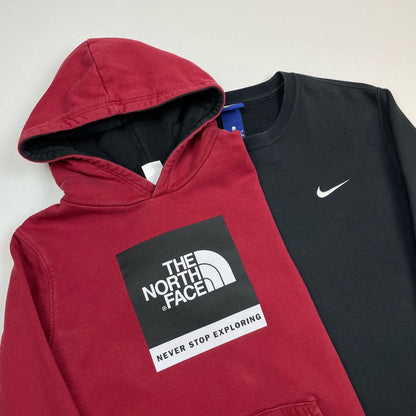 Mix 10 kg Sweatshirts/hoodies met merknaam - United Vintage United Vintage 