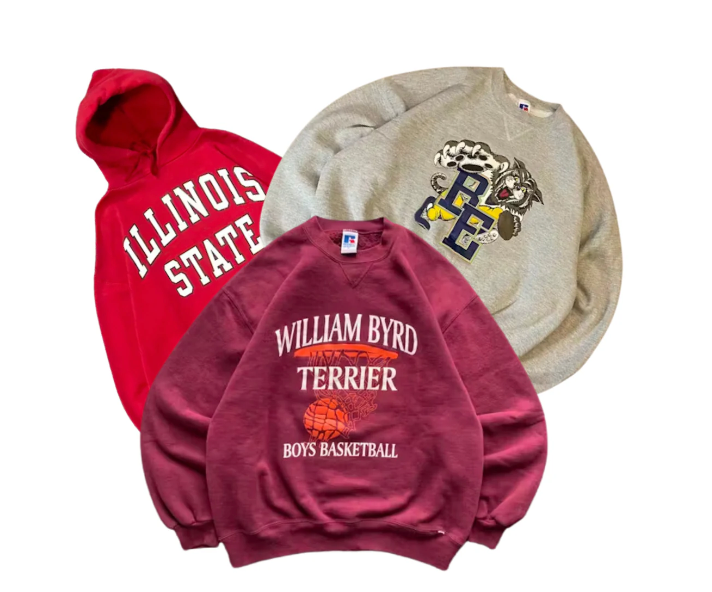 Mix 10 kg Sweatshirt/Hoodie Russel