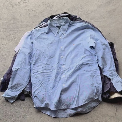 Mix 30x Stuks Ralph Lauren Overhemd + Branded Overhemd