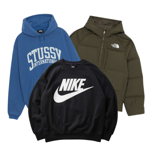 Mix 10 kg TNF/NIKE & SWEATSHIRT