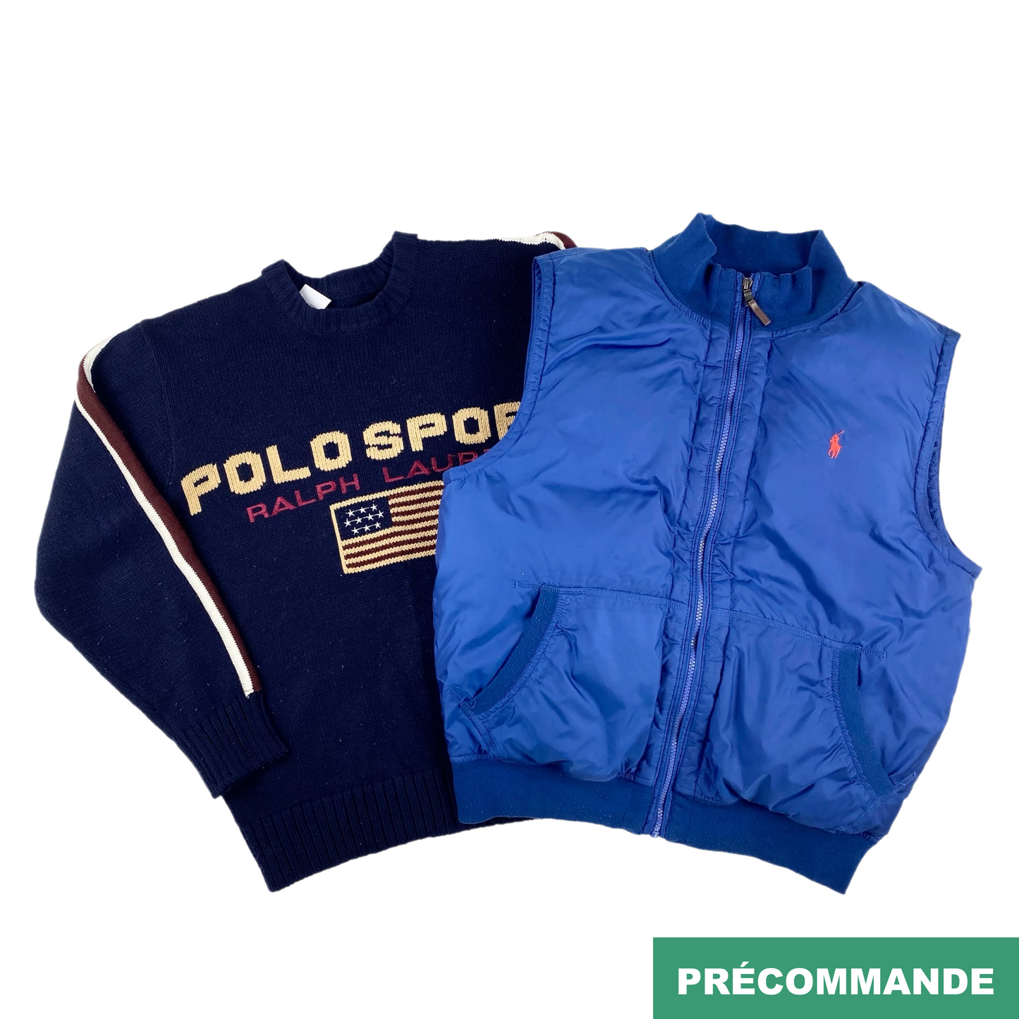 Pré-encomenda 10 kg Mix Lacoste/Ralph Lauren Premium - United Vintage United Vintage 