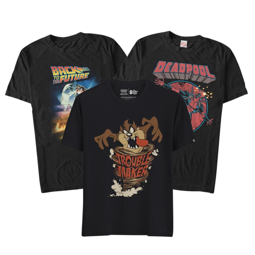 Mix 10 kg de t-shirts Cartoon / Movie