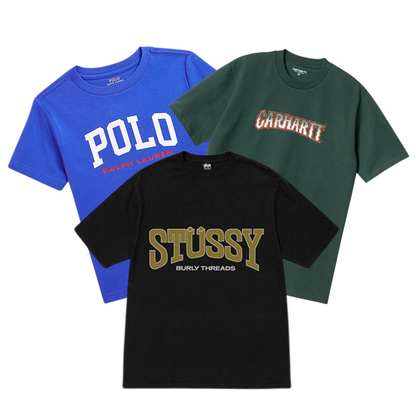 Mix 50x peças T-shirt Verão 2025 ☀️